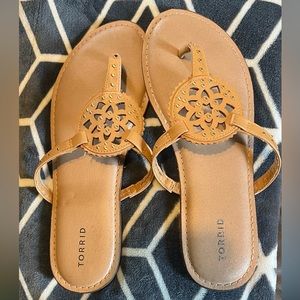 Torrid Sandals only worn once. Good condition.